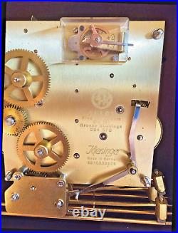 Vintage Howard Miller Model 612-437 Mantle Clock 5 Jewel Movement with Key