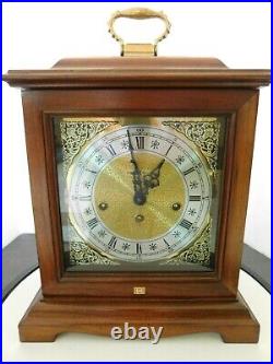 Vintage Howard Miller Model 612-437 Mantle Clock Franz Hermle Movement with Key