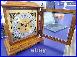 Vintage Howard Miller Model 612-438 Mantle Clock Franz Hermle Movement No Key