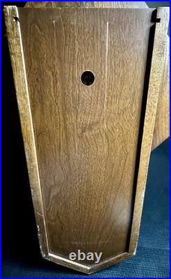 Vintage Howard Miller Regulator Wall Clock Westminster Chime Wind Up with KEY