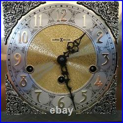 Vintage Howard Miller Triple Chime Mantel Clock Model 612-429, 2 Jewels, Germany