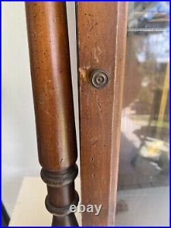 Vintage Howard Miller Wall Clock Barwick Germany Works Keywound RUNS