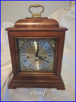 Vintage Howard Miller West Chime Key Wind Mantel Clock Model 613-182