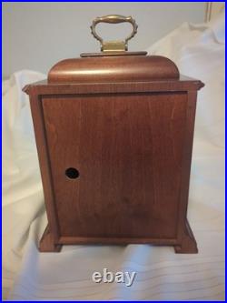Vintage Howard Miller West Chime Key Wind Mantel Clock Model 613-182