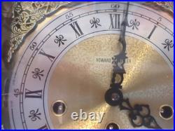Vintage Howard Miller West Chime Key Wind Mantel Clock Model 613-182