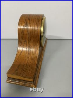 Vintage Howard Miller West Germany Mantle Chime clock 340-020 Working has Key