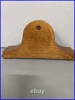Vintage Howard Miller West Germany Mantle Chime clock 340-020 Working has Key