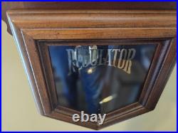 Vintage Howard Miller Westminster Chime 612-362 Wall Mount Clock WithKey Serviced