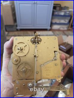 Vintage Howard Miller Westminster Chime 612-362 Wall Mount Clock WithKey Serviced