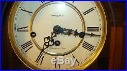 Vintage Howard Miller Westminster Chime Wall Clock 613-227