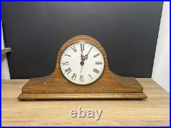 Vintage Howard Miller Westminster Chime Wooden Mantle Clock