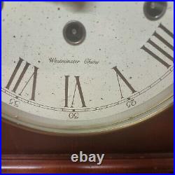 Vintage Howard Miller Westminster Chimes Mantle Clock