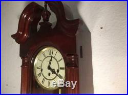 Vintage Howard Miller Wind Up Westminster Chime Wall Clock 620-234