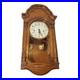 Vintage Howard Miller Wood Wall Clock Westminster Chimes 613-226