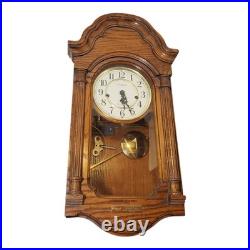 Vintage Howard Miller Wood Wall Clock Westminster Chimes 613-226 Vintage Howard Miller Wood Wall Clock Westminster Chimes 613-226