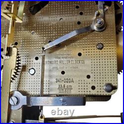 Vintage Howard Miller Wood Wall Clock Westminster Chimes 613-226 Vintage Howard Miller Wood Wall Clock Westminster Chimes 613-226