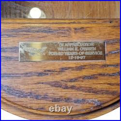 Vintage Howard Miller Wood Wall Clock Westminster Chimes 613-226 Vintage Howard Miller Wood Wall Clock Westminster Chimes 613-226