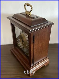 Vintage Howard Miller Zeeland Michigan 2 Jewels Mantle Clock with Key