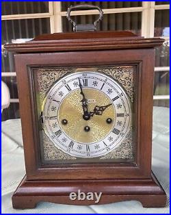 Vintage Howard Miller chiming Mantle Clock 612-437 Westminster Chime Working