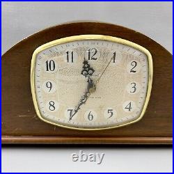 Vintage Imperial Westminster Chime Mantle Clock TESTED