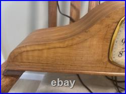Vintage Imperial Westminster Chime Mantle Clock TESTED Works