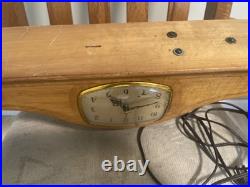 Vintage Imperial Westminster Chime Mantle Clock TESTED Works