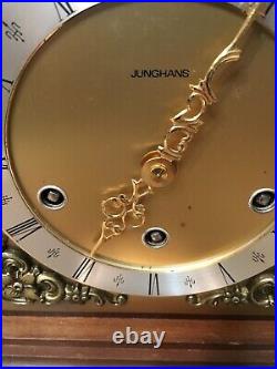 Vintage Junghans 8-Day Bracket Mantle Clock Westminster Chime Restoration Projek