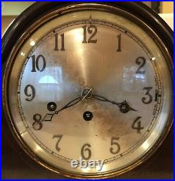 Vintage Junghans Wurttembeg Westminster Chime Mantel Clock, B42 Movement, Nice