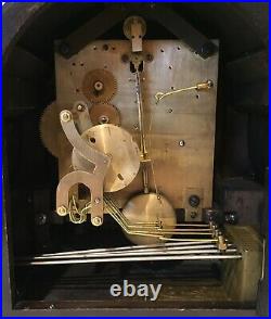 Vintage Junghans Wurttembeg Westminster Chime Mantel Clock, B42 Movement, Nice