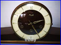 Vintage Keinzle Westminster Chiming mantle clock in working order