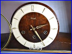 Vintage Keinzle Westminster Chiming mantle clock in working order