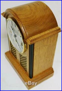 Vintage Knight & Gibbins 8 Day Westminster Chime Musical Mantel Bracket Clock
