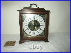 Vintage LINDEN Westminster Chime Mantle Clock with Cuckoo Clock 341-020 Movement