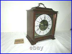 Vintage LINDEN Westminster Chime Mantle Clock with Cuckoo Clock 341-020 Movement