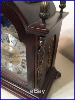 Vintage Lauris Westminster Chime Bracket Clock Franz Hermle Movement