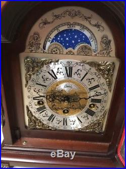 Vintage Lauris Westminster Chime Bracket Clock Franz Hermle Movement