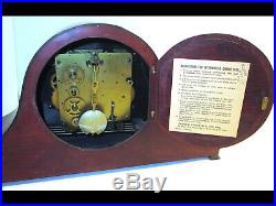 Vintage Linden 8 Day Shelf/Mantle Clock Westminster Chime Germany Cuckoo Mfg