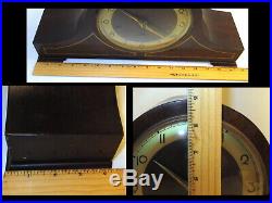 Vintage Linden 8 Day Shelf/Mantle Clock Westminster Chime Germany Cuckoo Mfg