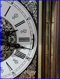 Vintage Linden Pendulum Westminster Mantel Clock Made in Germany 341-020 Running