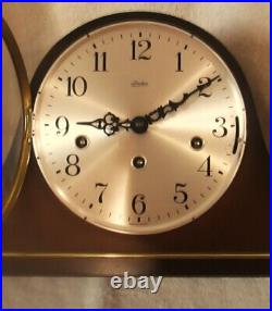 Vintage Linden Triple Chime Mantle Clock (1051-020)