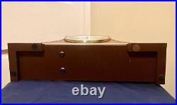 Vintage Linden Triple Chime Mantle Clock Running (Movement 1050-020)