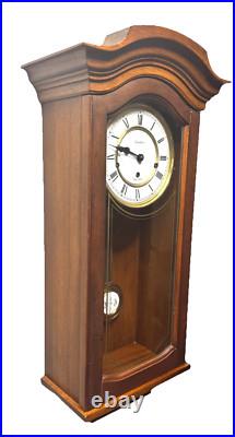 Vintage Linden Westminster Chime Wall Clock Made In Germany Fully Serviced