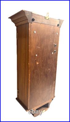 Vintage Linden Westminster Chime Wall Clock Made In Germany Fully Serviced