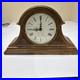 Vintage Mantle Clock Japanese Quartz Movement Westminster Chimes Wood Working