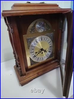 Vintage Mason & Sullivan Tempus Fugit German 2 Jewels Westminster Mantel Clock Vintage Mason & Sullivan Tempus Fugit German 2 Jewels Westminster Mantel Clock