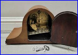 Vintage Mid-Century Westminster & Whittington Chiming Oak Mantel Clock (1950's)
