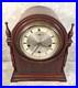 Vintage New Haven Durham Cathedral Mantel Clock with Westminster Chime Runs