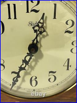 Vintage RARE Sligh German Mantle Mantel Westminster Chime Clock 0575-1-AB