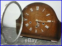 Vintage Retro 8 Day Westminster Chiming Mantle Clock