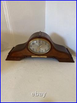 Vintage Revere Electric Westminster Chime Mantel Clock Greyhound Works